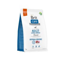 Brit Care Hypoallergenic Adult Large Breed Lamb & Rice sausā barība suņiem Jērs, rīsi, 3 kg