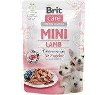 Brit Care Mini wet Puppy Lamb fillets in gravy mitrā barība suņiem, 85 g