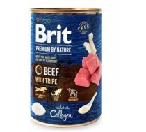 Brit Premium by Nature wet Beef with Tripes mitrā barība suņiem, 400 g