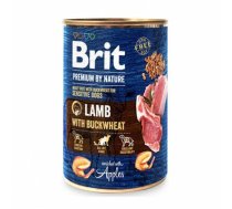 Brit Premium by Nature wet Lamb with Buckwheat mitrā barība suņiem, 400 g