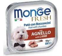 Monge Fresh Lamb pastēte ar gabaliņiem suņiem, 100 g | 8009470013055 | MN13055
