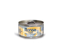 Monge Dog Chicken With Cheese mitrā barība pieaugušiem suņiem ar vistas gaļu un sieru, 95 g | 8009470006934 | MN06934