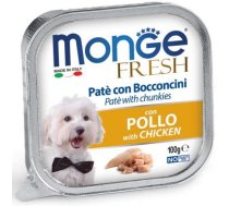 Monge Fresh Pate With Chicken konservi suņiem ar vistas gaļu, 100 g | 8009470013062 | MN13062
