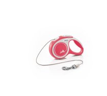 flexi New Comfort XS trose 3 m, red - pavada suņiem