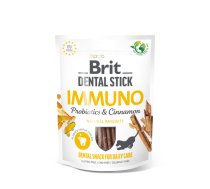 Brit Dental Stick Immuno Probiotics&Cinnamon 7 gab. gardumi suņiem, 251 g