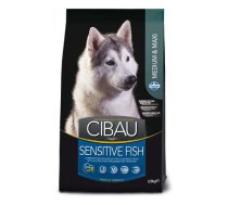 Farmina Cibau Sensitive Fish Medium Maxi sausā barība suņiem Zivis 12kg