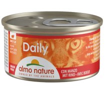 Almo Nature Daily gabaliņi mērcē ar liellopu, 85g