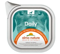 Almo Nature Daily Dog teļš ar burkāniem, 100g