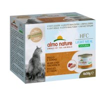 Almo Nature HFC Natural Light Meal Cat MEGA PACK 4x50G Chicken and Tuna