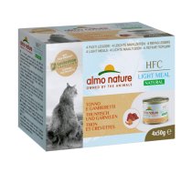 Almo Nature HFC Natural LIGHT MEAL MEGA PACK tuncis ar garnelēm, 4x50g