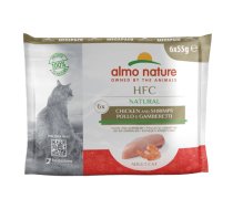 Almo Nature HFC Natural Megapack/Vista ar garnelēm 6x55g