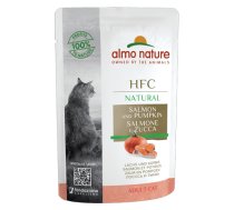 Almo Nature HFC Natural Lasis ar ķirbi, 55g