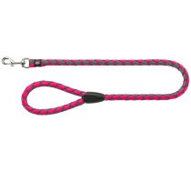 Trixie Cavo leash virves pavada suņiem ar karabīni, fuchsia/graphite, 1.00 m/ø 12 mm | 4053032023222 | 109040