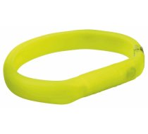 Trixie Flash Light Band USB atstarojoša kakla siksna suņiem ar LED gaismu, L–XL, 70 cm, 17 mm, zaļa | 4053032126855 | 104733