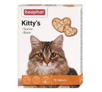 Beaphar Vitamīnizēta papildbarība KITTY'S + Taurine + Biotin, 75tab