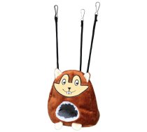 Trixie Cuddly Cave plīša guļvieta grauzējiem, iekarināma, brūna, 11x14 cm | 4011905627854 | 104062