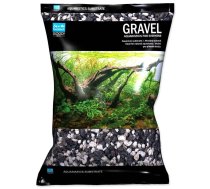 Aqua Excellent Gravel Black & White akvārija grunts 4-8 mm, 3 kg | 8595681804358 | 451-50156