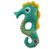 Dog Fantasy rotaļlieta ūdens peldošs jūras zirdziņš, svilpojošs, peldošs, zaļš, 22.5 cm | 8595681846808 | 454-13305