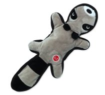 Dog Fantasy Recycled Toy raccoon whistling with rustling tail mīkstā rotaļlieta suņiem, 39 cm | 8595681838117 | 454-30631