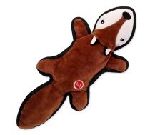Dog Fantasy Recycled Toy Squeaky Fox With Rustling Tail mīkstā rotaļlieta suņiem ar pīkstuli un čaukstošu asti, 39 cm | 8595681838124 | 454-30633