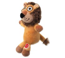 Dog Fantasy Ultrasonic Simba rotaļlieta suņiem ar klusu pīkstuli, oranža, 23 cm | 8595681841575 | 454-307503