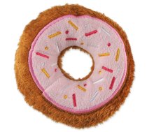 Dog Fantasy Toy Donut Pink plīša rotaļlieta suņiem ar pīkstuli, 12,5 cm | 8595681808769 | 454-31633