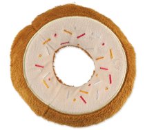 Dog Fantasy plīša rotaļlieta "donuts", balta, 19 cm | 8595681808776 | 454-31634