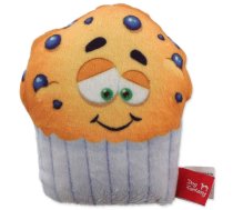 Dog Fantasy Toy Muffin lateksa rotaļlieta suņiem ar pīkstuli, 10 cm | 85955681808813 | 454-31642