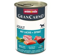 Animonda grancarno adult konservi suņiem ar lasi un spinātiem, 400 g | 4017721824767 | B4-82476