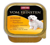 Animonda Vom Feinsten Junior Poultry And Turkey Hearts konservi kucēniem ar mājputnu gaļu un tītaru sirdīm, 150 g | 4017721826211 | B4-82621