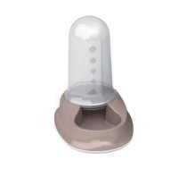 StefanPlast Ciotola Chic Multireserve barības un ūdens dozators suņiem un kaķiem, gaiši pelēkbrūns, 0,8 l | 8003507982000 | 98200