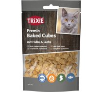 Trixie Premio Baked Cubes with Chicken & Salmon gardumi kaķiem, 50 g | 4011905751146 | 113371