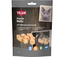 Trixie Premio Rolls with Chicken Breast & Salmon gardumi kaķiem, 50 g | 4011905755755 | 113372