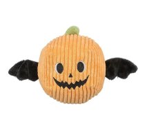 Trixie Halloween Pumpkin-Bat plīša rotaļlieta suņiem ar pīkstuli, 10 cm | 4011905734941 | 113055