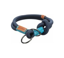 Trixie Be Nordic Choke apaļā cilpveida kakla siksna suņiem, 45 cm/ø 8 mm, tumši zilā/gaiši zilā krāsā | 4047974172735 | 109036