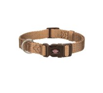 Trixie Premium Collar regulējama kakla siksna suņiem, S: 25–40 cm/15 mm, karamele | 4053032021068 | 109679