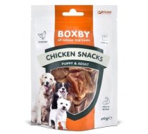 Boxby Chicken Snacks 100 g - Uzkodas Kucēniem Un Pieaugušiem Suņiem (100% Vista)