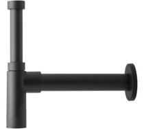 Izlietnes sifons Design 1 1/4"x32 melns Herz