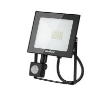LED prožektors ar PIR sensoru, 20W (24x2835 SMD), 230V, 3000K, krēslas, kustības sensoru, Rebel URZ3491