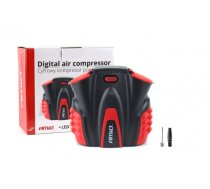 Auto gaisa kompresors, 12V,  10 bar / 150PSI, digitāl manometrs, LED gaisma, ACOMP-16, Amio 02641