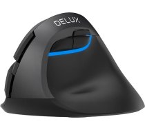 Delux Wireless Vertical Mouse Delux M618Mini DB BT+2.4G 2400DPI (black)