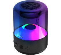 4Kom.pl Somostel Bluetooth BT 5.0 H210 LED RGB AUX TF bezvadu skaļrunis portatīvais melnais