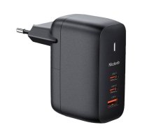 Mcdodo GaN 65W lādētājs Mcdodo CH-0291 2x USB-C, USB-A (melns)