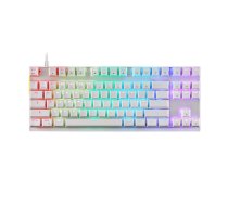 Motospeed Mehāniskā spēļu tastatūra Motospeed K82 RGB (balta)