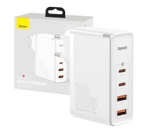 Baseus GaN2 Pro fast charger 100W USB / USB Type C Quick Charge 4 Power Delivery white (CCGAN2P-L02)