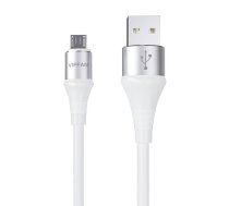 Vipfan USB uz Micro USB kabelis Vipfan Krāsains X09, 3A, 1.2m (balts)