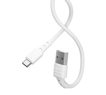 Remax kabelis USB-C Remax Zeron, 1m, 2.4A (balts)