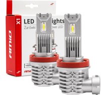 Amio LED priekšējais lukturis H8 / H9 / H11 X1 sērija AMiO