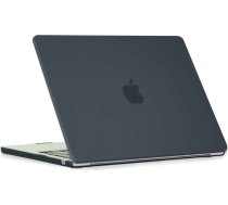 Alogy cietais futrālis Apple Macbook Air 13 2022 M2 Matēts melns