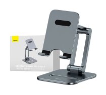 Baseus Desktop Biaxial Foldable metal smartphone stand/stand gray (LUSZ000013)